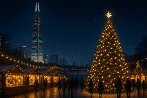 잠실 크리스마스 마켓 2025–2026 야경