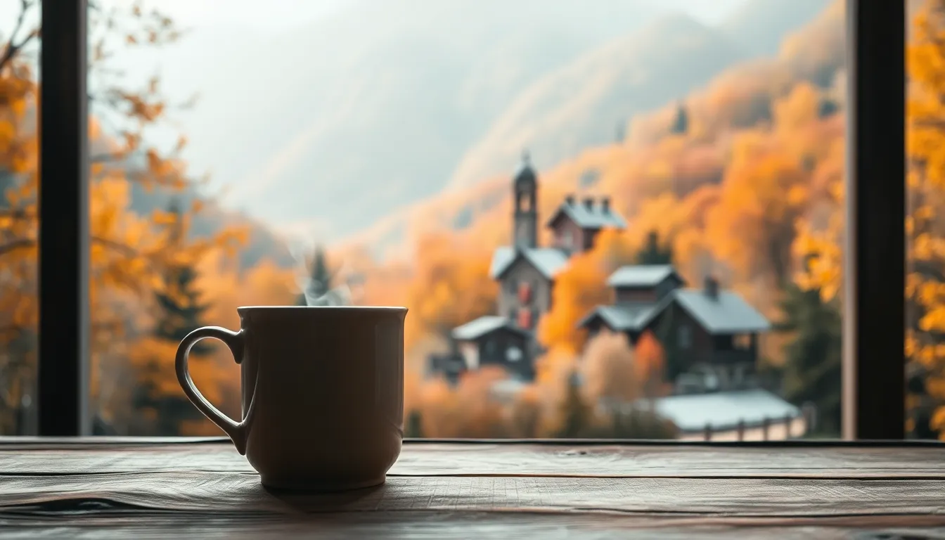 밀양 얼음골 케이블카에서 바라본 백운산 가을 풍경
