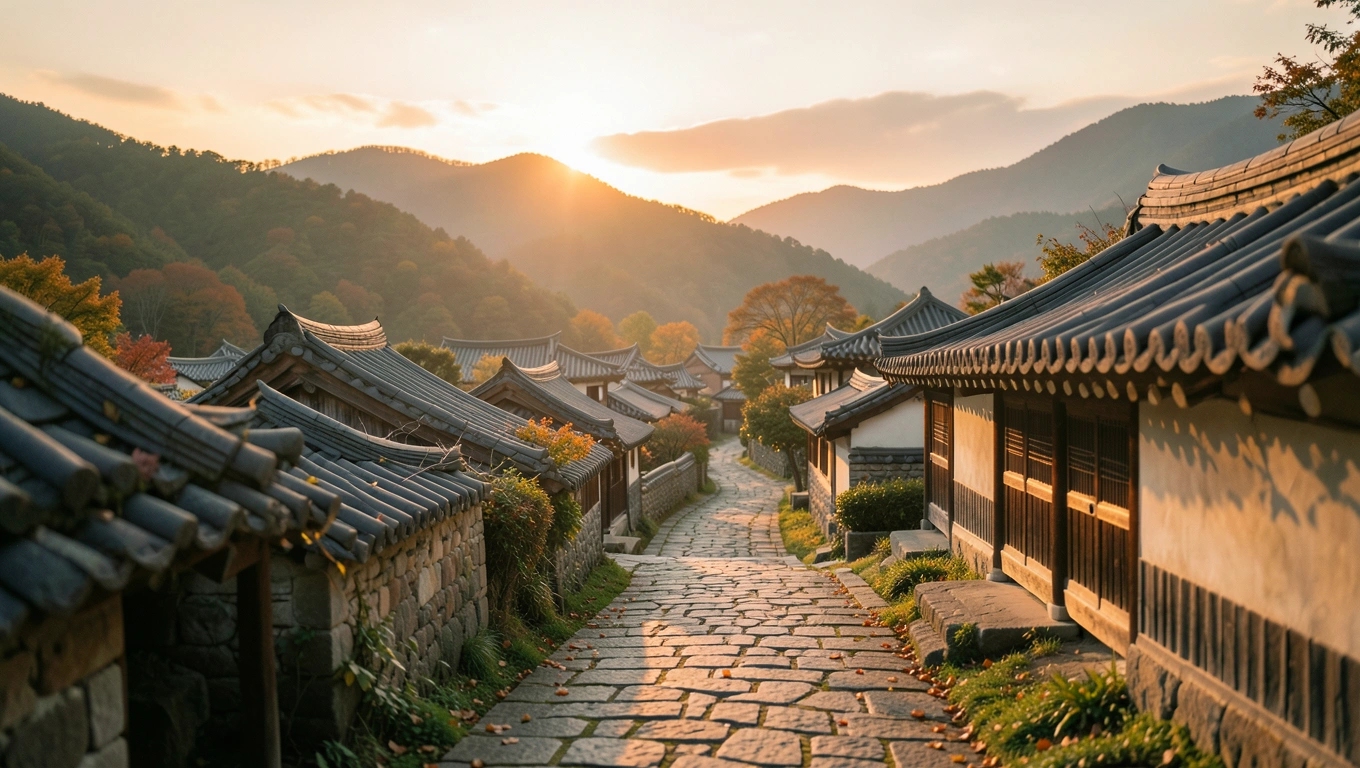 신비로운 갯벌 풍경
