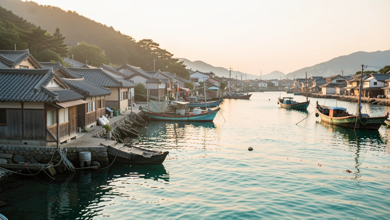 증도 해변 풍경